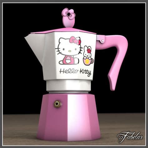 Salah satu produk hello kitty yang sangat banyak difavoritkan adalah boneka hello kitty. Hello Kitty moka 2 3D model | CGTrader