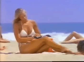 Czech hottie likes it playful. Beach Babe GIFs - Get the best GIF on GIPHY