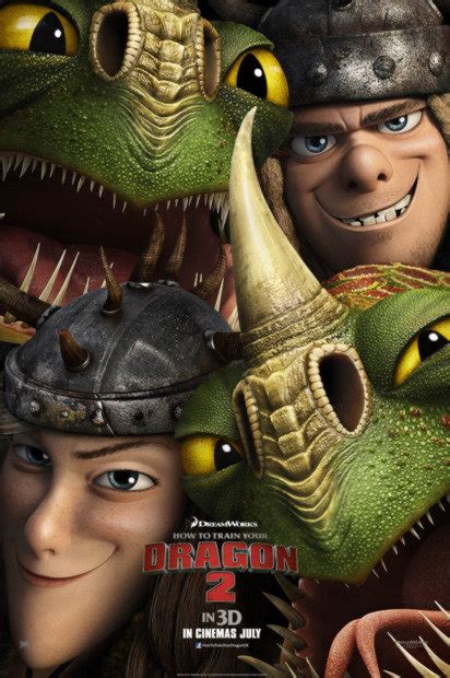 I can't even decide if i like the first or the second movie better, and i can't wait to see it a second time tomorrow. How To Train Your Dragon 2 Ruffnut & Tuffnut Character Poster