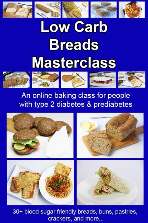 Although some of us have skinny prediabetes (we. Low carb Breads Masterclass - a video cooking class for ...