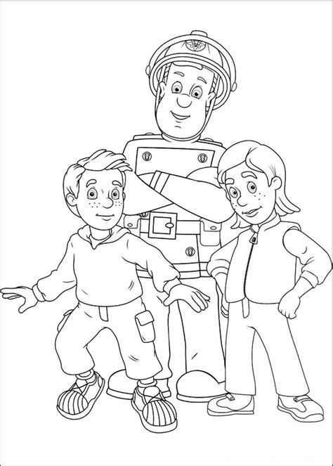 1921 fireman sam 3d models. fireman_sam_cl_30.jpg (857×1200) | Cartoon coloring pages ...