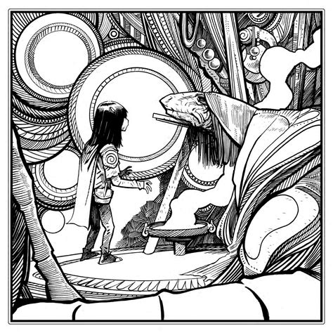 Moms and crafters adult coloring. The Dark Crystal Adult Coloring Book | Fresh Comics