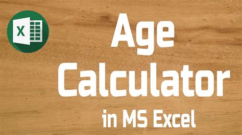 To begin with, below is the formula to calculate the year value for that age: How to Calculate age in excel | How to calculate age from ...