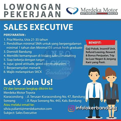 Check spelling or type a new query. Lowongan Kerja Merdeka Motor Toyota Bandung Juli 2018 ...