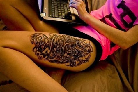 Módní trend tetování je velký závazek; Tetování přes stehno - Diskuze Omlazení.cz (2)