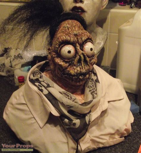 The whole being dead thing. Beetlejuice BEETLEJUICE SHRUNKEN HEAD GUY replica movie prop