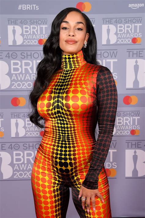 In 2012, smith's friend uploaded her cover to youtube, which led to her discovery by a manager. Jorja Smith At 40th Brit Awards, Arrivals, The O2 Arena, London - Celebzz - Celebzz