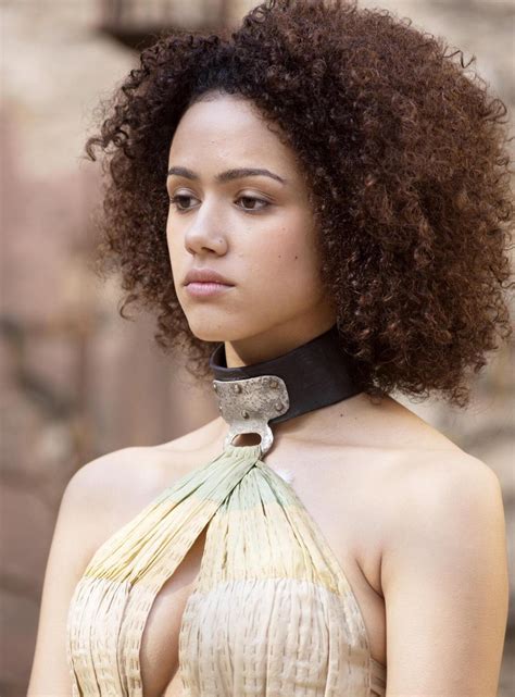 That way, there's no single person who has to represent every other person of colour. Hottest Woman 12/18/14 - NATHALIE EMMANUEL (Game of ...