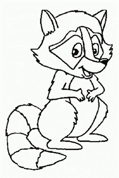 This little forest dweller first appeared in my. 20+ Free Printable Raccoon Coloring Pages ...