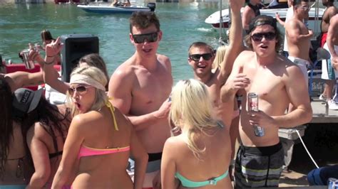 Not during spring break but it checks most of your boxes. Spring Break: Lake Havasu 2013 Part 1 - YouTube