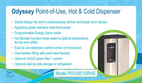 Maybe you would like to learn more about one of these? Odyssey point-of-use, bottleless water dispenser. With an ...