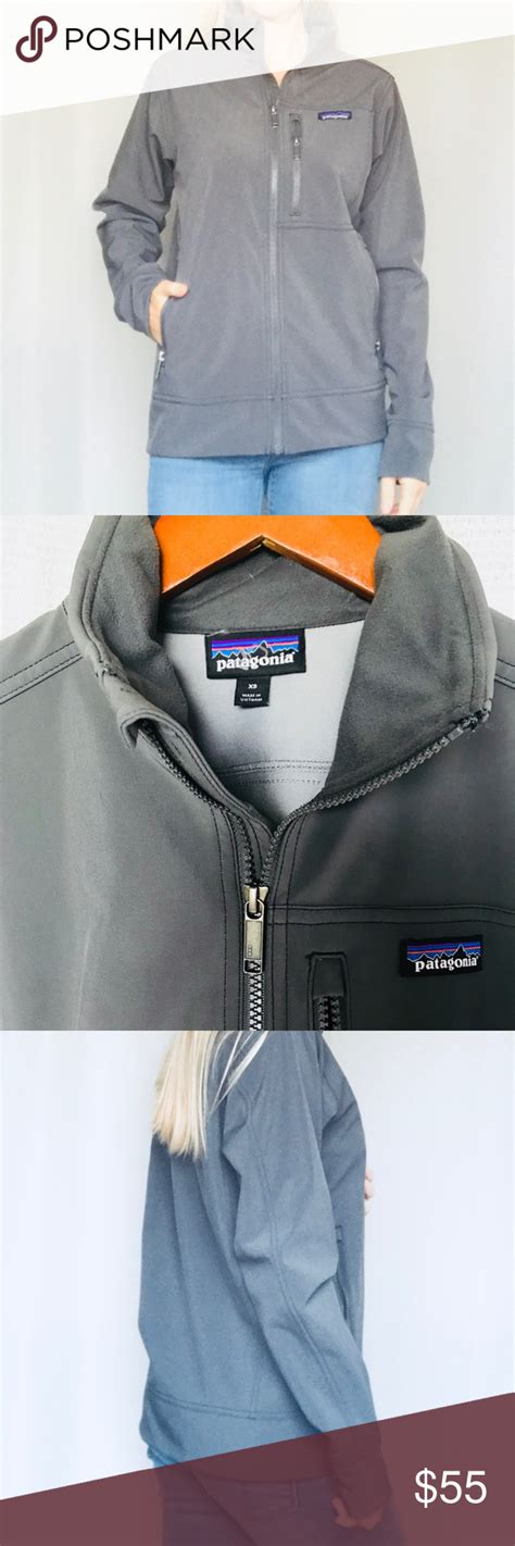 When synthetics are washed, microplastics go down the drain and into the. Patagonia jacket (XS) | Patagonia jacket, Grey patagonia ...