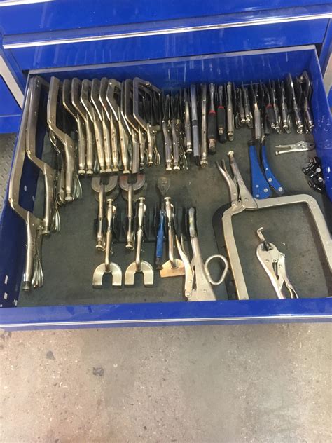 Craftsman tools locking vice grip pliers 9. My vice-grip collection over years. Finally figured out a ...