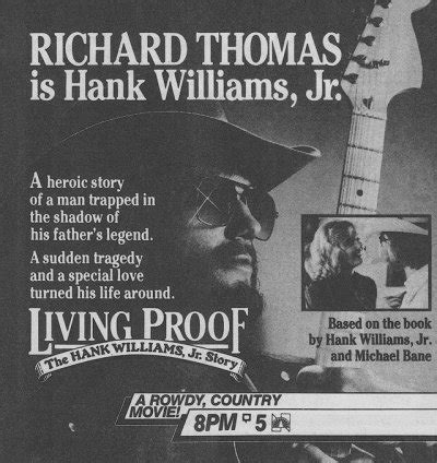 He is the son of legendary singer/songwriter hank williams. living proof the hank williams jr story | Tumblr