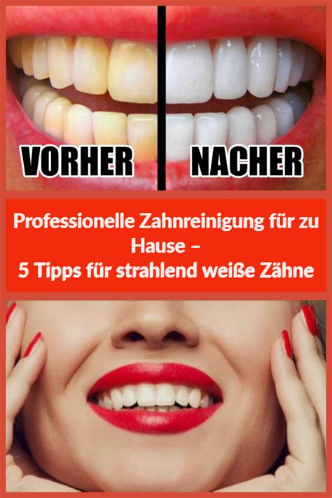 Abhängig vom zustand und den bedürfnissen der zähen und des zahnfleisches wird sie in abständen von drei. Professionelle Zahnreinigung für zu Hause - 5 Tipps für ...