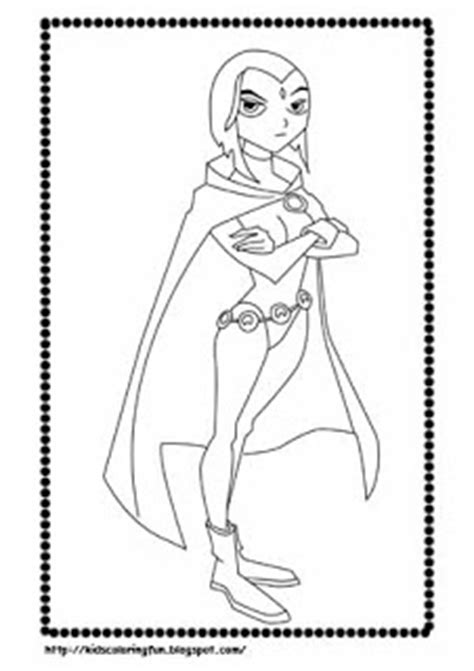 You can now print this beautiful raven teen titans go1 coloring page or color online for free. Teen Titan Raven | Fantasy Coloring Pages