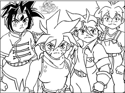 The beyblade coloring pictures of tsubasa, one of the central characters of the metal saga. Beyblade Coloring Pages - Coloring Home