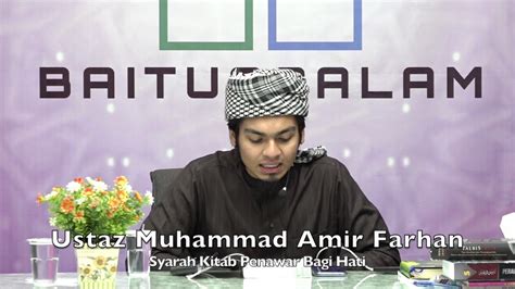 Bagi yang menginginkan kitab asli dalam bahasa arab dengan harga terjangkau (saat ini potongan 50%) silakan join channel telegram kitab arab ini (klik). 20191214 Ustaz Muhammad Amir Farhan : Syarah Kitab Penawar ...