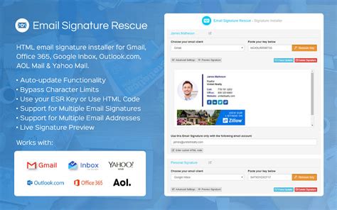 (da muss man selber schreiben). Email Signature Rescue - Chrome Web Store