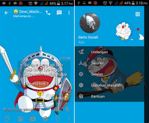 Sesuai dengan janji saya pada salah satu apk blackberry messenger mod yang akan saya share ini masih hasil dari modding kang erwin tomy. BBM MOD Doraemon v2.13.1.14 APK (UPDATE) | apk kita