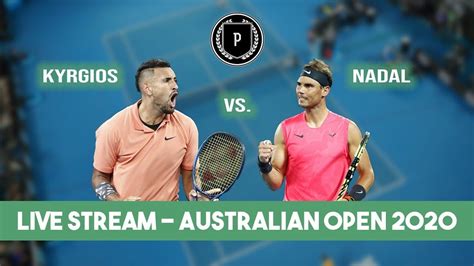 Rafael nadal of spain shakes hands at the net with nick kyrgios of australia after their men's singles second round match during day four of the. LIVESTREAM - NADAL VS KYRGIOS AUSTRALIAN OPEN 2020 - YouTube