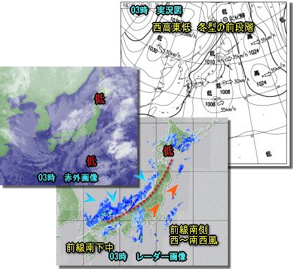 Copyright nhk (japan broadcasting corporation). 冬型の気圧配置の前段階、一時的に激しい天気変化も？（120102 ...