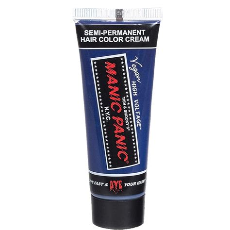 View thousands of real hair dye photos in one place. Manic Panic Semi Permanent Hair Dye - Rockabilly Blue 25ml