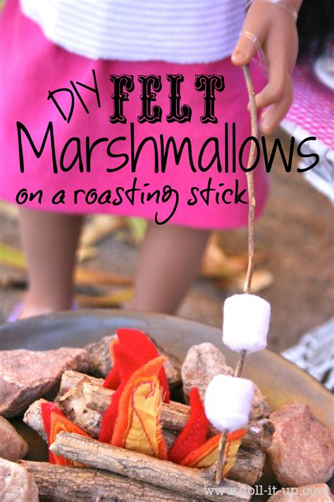 You will not have to worry about waiting for all of the embers to extinguish. Felt Marshmallows for Roasting - Doll It Up