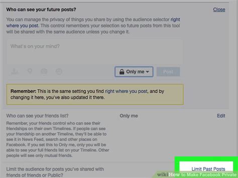 Nov 27, 2020 · select your name at the top of any facebook screen to go to your profile. 4 Ways to Make Facebook Private - wikiHow