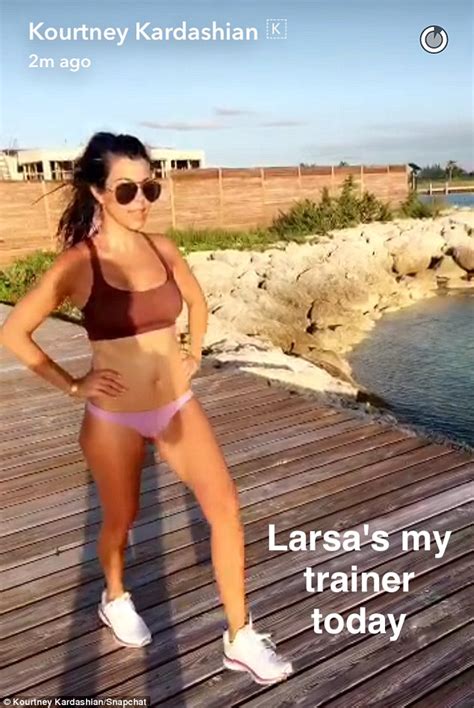 The camel's toe | gnostic bent. Kourtney Kardashian shows off svelte figure in the Bahamas ...