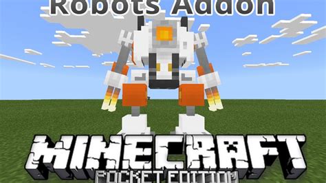 Minecraft origins mod addons starborn. Addon Robot Gigante Minecraft PE 1.1.0.4 - YouTube