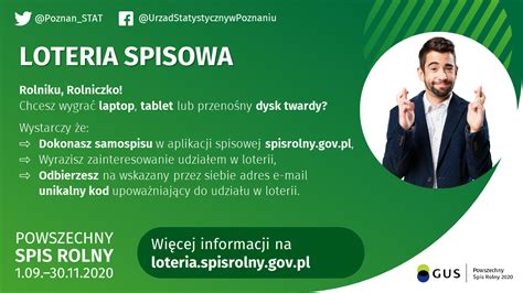 Aby spróbować swoich sił w loterii spisowej, musimy zarejestrować otrzymany kod. Loteria spisowa :: Puszczykowo