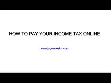 Advance income tax payment online. Pay Income Tax Online in India - Challan 280 - YouTube