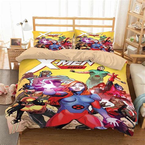 With so many bedding sets on the market, it can be difficult to narrow it down to the perfect one. 3D Customize X-Men Red Team Bedding Set Duvet Cover Set ...