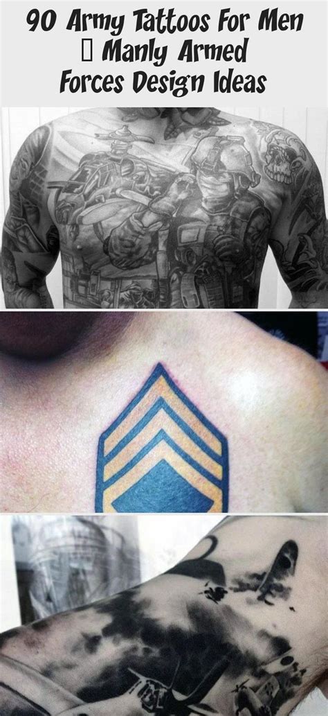 See more ideas about military sleeve tattoo, military, military tattoos. 90 Army Tattoos For Men - Manly Armed Forces Design Ideas ...