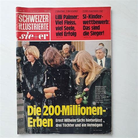 Mit uns bist du näher an den stars! Schweizer Illustrierte / sie + er 1977 | Kaufen auf Ricardo