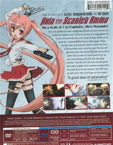 Hidan no aria is also known as aria the scarlet ammo. Aria: The Scarlet Ammo - Limited Edition (Blu-ray + DVD ...