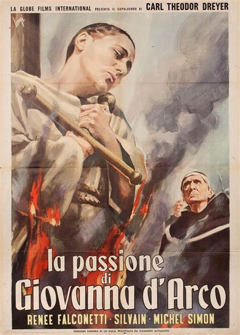 Joan of arc movie reviews & metacritic score: 1959 Italian re-release poster for THE PASSION OF JOAN OF ...