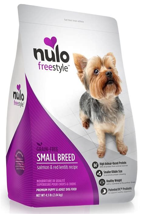 Zesty paws probiotic bites smells just like dog food and can easily be mixed with your dog's favorite food. Nulo Grain Free Small Breed Dry Dog Food with BC30 ...