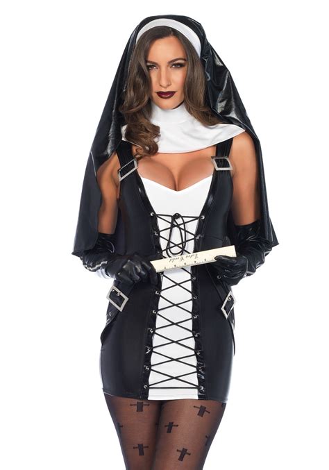 Check out our naughty nun selection for the very best in unique or custom, handmade pieces from our costumes shops. Women's Naughty Nun Costume