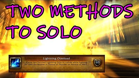 This is my first guide so any tips would be greatly appreciated! SOLO GUIDE Lightning Overload Two Methods - Glory of the Thundering Raider - YouTube