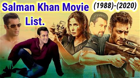 Including his film, actress and other lead star cast name. Salman Khan Movie List New(1988)-(2020) Salman Khan All ...