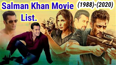 Including his film, actress and other lead star cast name. Salman Khan Movie List New(1988)-(2020) Salman Khan All ...