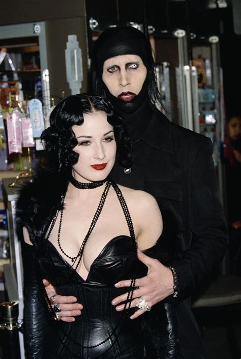 Interview with marilyn manson at the june '07 cover shoot. Pin by Zayets Volk on People | Dita von teese, Dita von ...