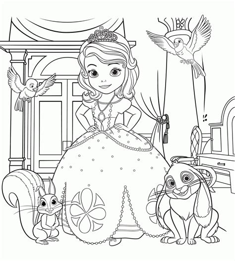 All of our designs are exclusively made for our etsy shop and are completely customizable. Sofia the First Coloring Pages - Best Coloring Pages For Kids