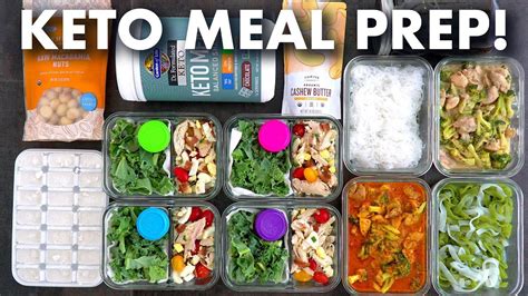 Sometimes, keto meal prep is as easy as prepping a large amount of protein and throwing it onto various roasted vegetables and cauliflower rice this keto meal prep recipe creates a versatile protein you can use with salads and wraps, or enjoy all on its own. Keto Meal Prep for the Week | Healthy Meal Prep for Keto ...