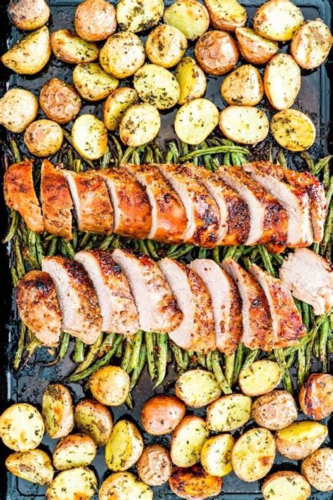 A salad is an indispensable side dish that is served with every main dish, and pork tenderloin is no exception. Really nice recipes. Every hour. — HONEY MUSTARD PORK ...