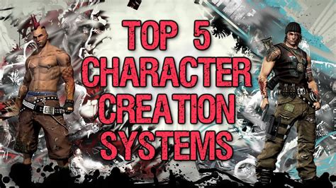 I love being able to design my own characters or dreaming up my own backstories. Top 5 Ultimate Character Creation Systems - YouTube