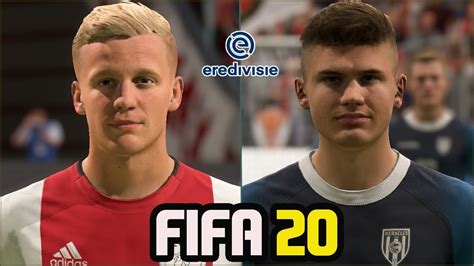 Starting 23 april, a new squad will be released every friday to celebrate the best players from select leagues. FIFA 20 | ALL EREDIVISIE PLAYERS REAL FACES - YouTube