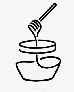 Letter j is jar coloring pages. Honey Jar Coloring Page - Colouring Page Honey Pot , Free ...